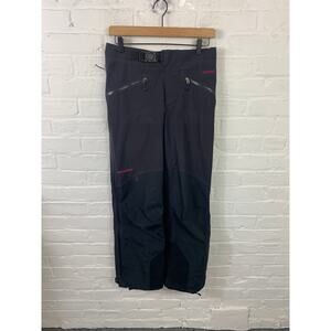 Patagonia Women's Straight Leg Snow Pants High-Rise Flat Front Blue Size 8